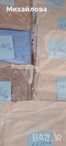 Етамин/ панама за бродиране , снимка 4 - Гоблени - 39635650