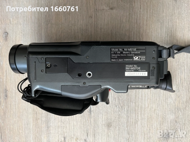super VHS-C видеокамера като нова Panasonic NV-MS70E, снимка 9 - Камери - 52001164