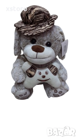 Атрактивна плюшена играчка Кученце 30см, снимка 3 - Плюшени играчки - 52740331