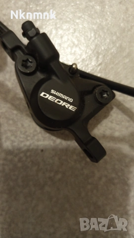 Хидравлична спирачка Shimano Deore , снимка 2 - Части за велосипеди - 54240437