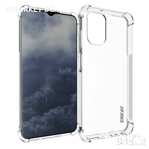 Nokia G60 5G ENKAY Силиконов Калъф и Протектор, снимка 1 - Калъфи, кейсове - 49165196