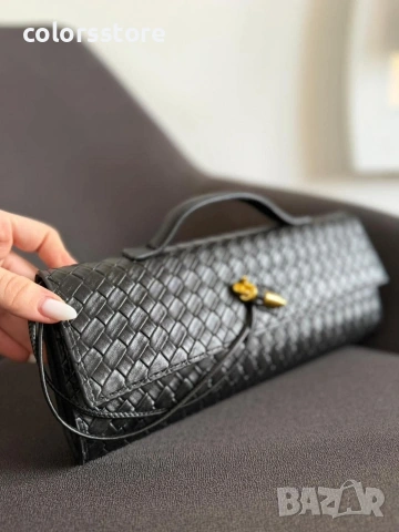 Черна чанта BottegaVeneta-IM61j