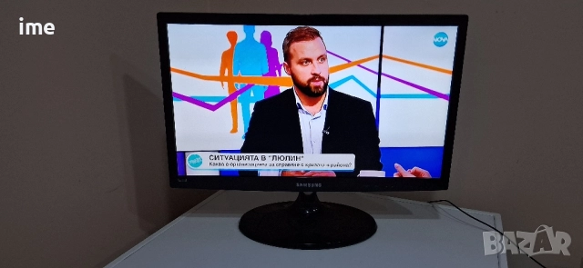 LED Телевизор НОМЕР 45. Samsung. Model LT22B350EW. 22 инча 56см. Цифров и аналогов тунер..., снимка 3 - Телевизори - 51992196