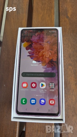 📱 Samsung Galaxy S20 FE 128GB – Cloud Lavender – ЧИСТО НОВ, снимка 3 - Samsung - 54012256