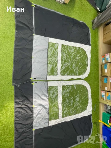 НАДУВАЕМ ФОРСЕЛТ ЗА КЕМПЕР- KAMPA MOTOR RALLY AIR PRO 260 XXL.ВИСОЧИНА НА МОНТАЖ МЕЖДУ 280-295 СМ, снимка 14 - Палатки - 51378058