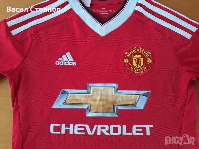 Манчестър Юн./Manchester Utd. adidas 2015-16г. - за ръст 140см., снимка 2 - Фен артикули - 46758029