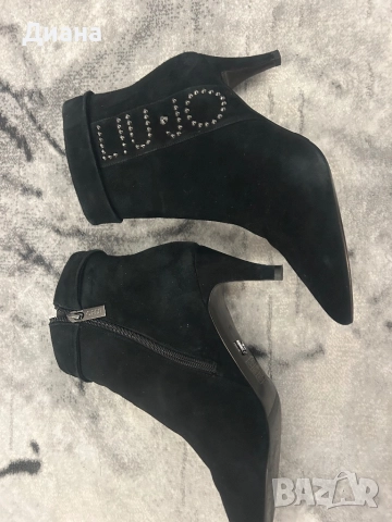 Дамски боти велур, снимка 2 - Дамски боти - 52214665