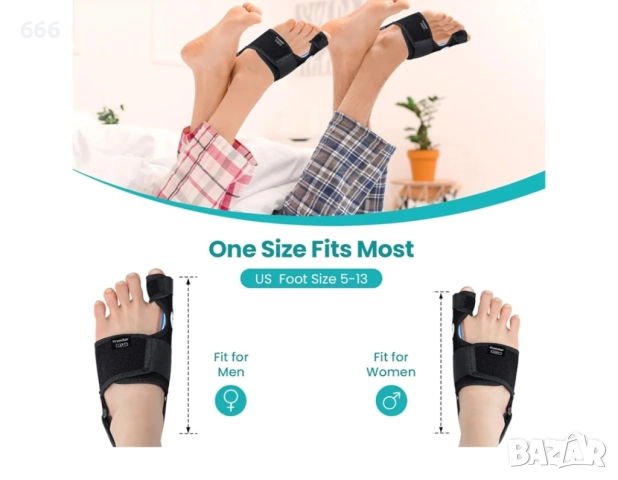 Коректор за палци на крака за жени и мъже, снимка 3 - Други стоки за дома - 52895940