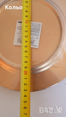 Коледна чиния с украса, снимка 4 - Други - 52882380