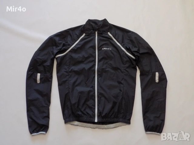 вело горнище craft тениска джърси ветровка елек мъжко шосейно колоездене оригинал S, снимка 1 - Спортни дрехи, екипи - 48117898