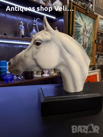 Рядка колекционерска скулптура на кон Goebel №8005, снимка 2 - Антикварни и старинни предмети - 53927892