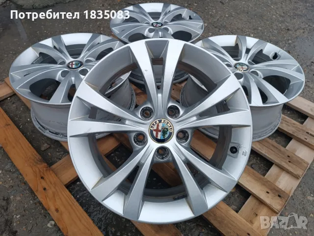 Лети джанти 16ки 5х110 Alfa Romeo, снимка 1 - Гуми и джанти - 48493709