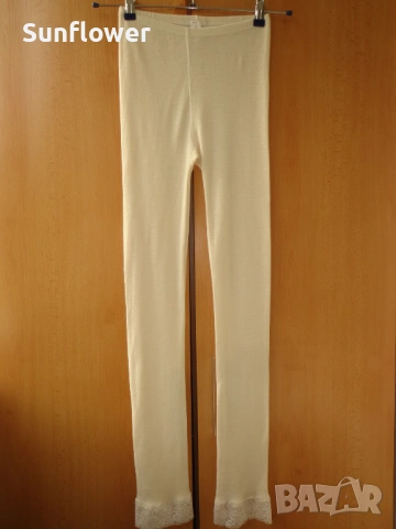 Комплект топ и клин от бежова мерино вълна EVA (Дания), размер M, снимка 3 - Блузи с дълъг ръкав и пуловери - 53398039