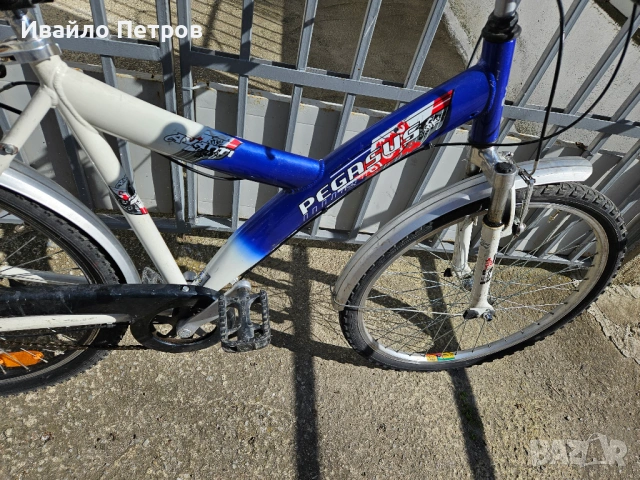 Алуниниев елосипед 26 цола PEGASUS-шест месеца гаранция, снимка 6 - Велосипеди - 54062161