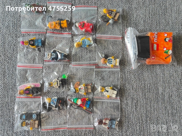 Минифигурки Lego Minifigures Series 1-5, снимка 2 - Конструктори - 53712179