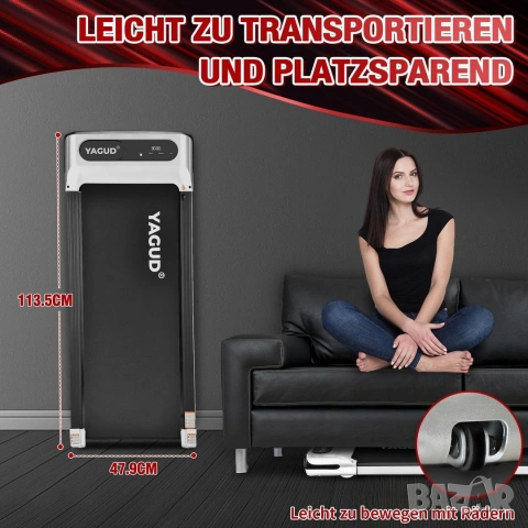 НОВА Бягаща пътека , снимка 5 - Фитнес уреди - 47704127