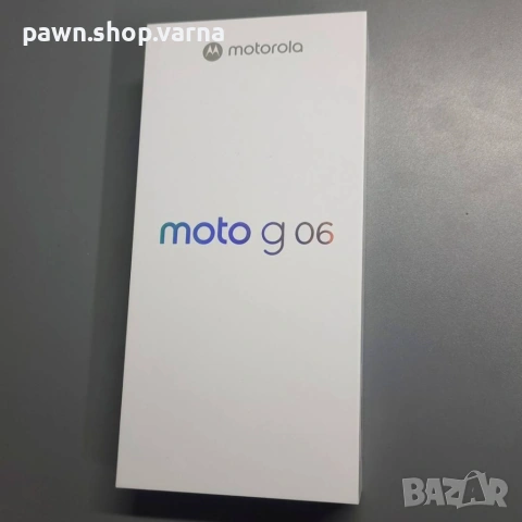 Смартфон Motorola Moto G06 (4GB / 64GB) – чисто нов