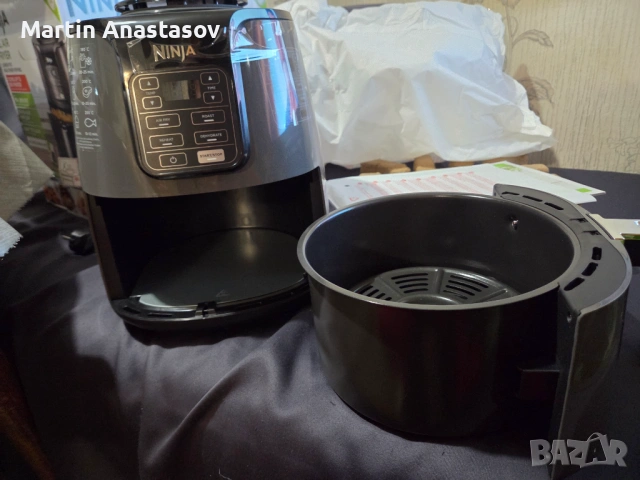 NINJA AirFryer AF100EU фритюрник чисто нов, 3.8л, снимка 4 - Фритюрници - 53911402