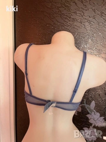 Passionata 75 B Син, бродериен сутиен , снимка 4 - Бельо - 53814451