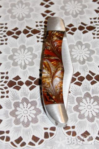 ловджийски сгъваем нож, снимка 3 - Ножове - 45439311