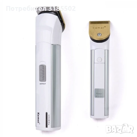 Безжичен тример за брада и тяло Kimei KM-2599  SHAV70, снимка 8 - Фризьорски принадлежности - 51095554