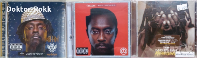 Will.I.Am + Wyclef Jean – оригинални дискове