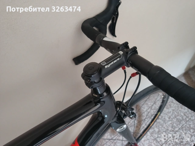 Kарбонов шосеен велосипед MEKK Poggio размер 54, снимка 9 - Велосипеди - 54298166