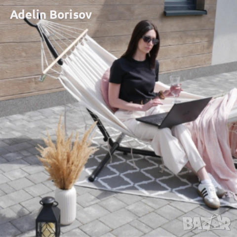 Хамак с ресни в Бохо стил - най - високо ниво на комфорт, снимка 5 - Градински мебели, декорация  - 53859126