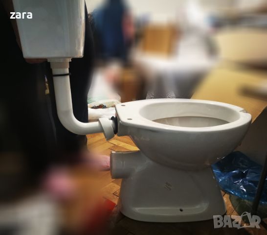 тоалетна чиния с казанче, снимка 1 - ВИК - 46216419