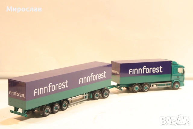 HERPA H0 1/87 SCANIA TIR АВТОВЛАК КАМИОН МОДЕЛ, снимка 9 - Колекции - 54225942