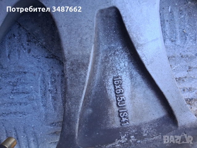 16цола за ОПЕЛ 6.5J ×16 ет41 5×110, снимка 6 - Гуми и джанти - 52966987