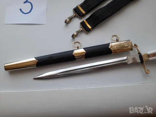Кортик на Военноморския флот 3 обр.1951г., снимка 10 - Колекции - 49114186