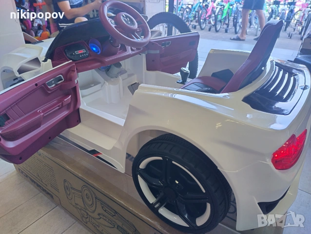 EU Акумулаторна кола 12V MONACO бял, снимка 10 - Други - 53849777