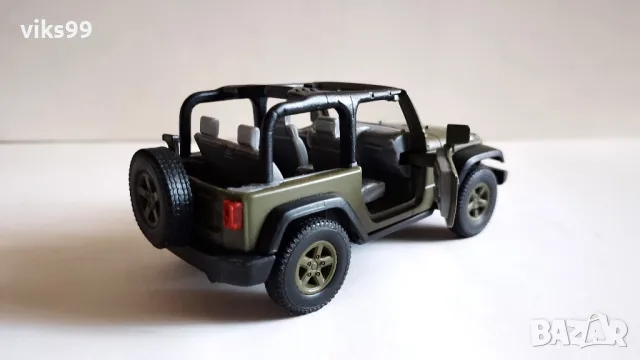 JEEP Wrangler Rubicon Welly - Мащаб 1:34-39, снимка 5 - Колекции - 48797795