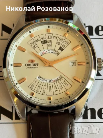 ORIENT MULTI-YEAR CALENDAR, снимка 5 - Мъжки - 48504150