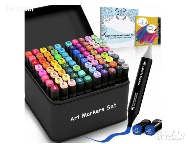 Алкохолни маркери , снимка 6 - Ученически пособия, канцеларски материали - 53612019