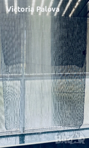 Италиански шал GATTINONI коприна 45% и памук 55%, снимка 2 - Шалове - 52224757