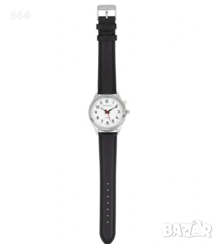 Говорещ часовник QIATKWH - за слепи, снимка 4 - Мъжки - 53460094