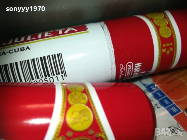 ROMEO Y JULIETA-ТУБУС ОТ ПУРА 25ЛВ ЗА 1БР 1407251633, снимка 5 - Колекции - 51017884