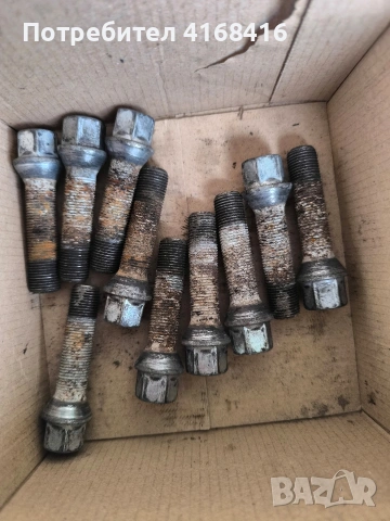 10 броя болтове 14х1.25 ключ 17