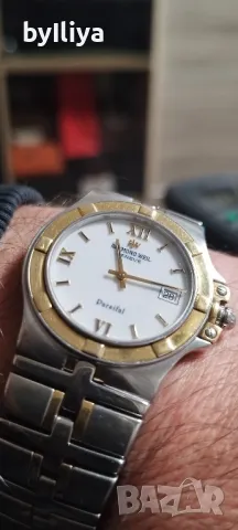 Мъжки , швейцарски , кварцов часовник - Raymond Weil Parcifal , снимка 2 - Мъжки - 50385146