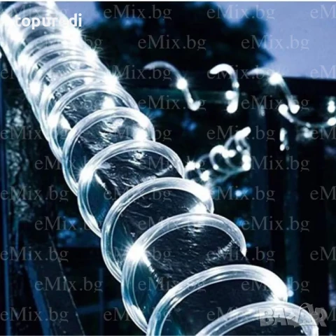 СВЕТЕЩО LED ВЪЖЕ - 10М БЯЛО, снимка 5 - Лед осветление - 50733727