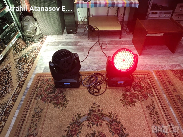 LED Moving Head 2 БРОЯ, снимка 3 - Други - 53749993