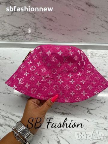 Louis Vuitton розова шапка, снимка 1 - Шапки - 46100705