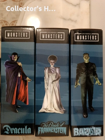 Екшън фигурки играчки Дракула Jadatoys Dracula Frankenstein horror action figures нови, запечатани, снимка 2 - Колекции - 53079241