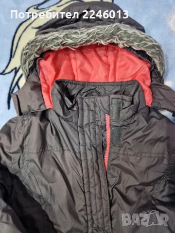 Тъмно сиво якенце за 7-8год., снимка 5 - Детски якета и елеци - 49337122