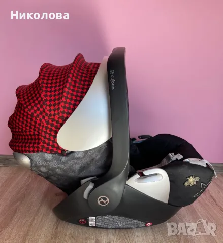 Пълен комплект количка Cybex Priam Rebellious , снимка 8 - Детски колички - 47410191