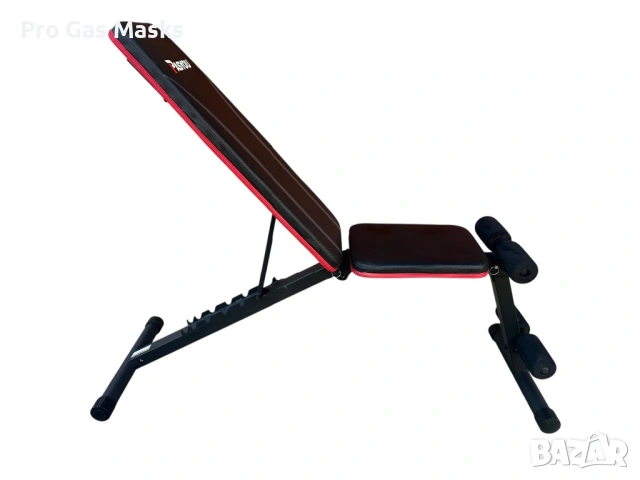 Лежанка за Коремни Преси Дъмбели Сгъваема Лесно Преносима само за 100 евро. Много удобна. Прибира се