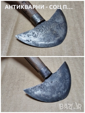 Стар Кован Сарашки Нож, Кожарски Нож. , снимка 4 - Антикварни и старинни предмети - 52393709