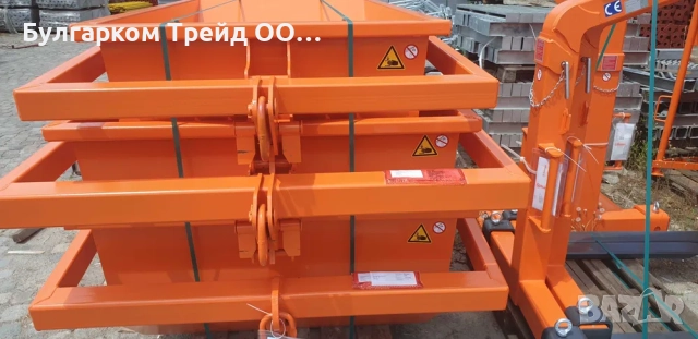 Кюбели за бетон, легени за строителни смеси, кранови вилици, снимка 5 - Други - 52278749